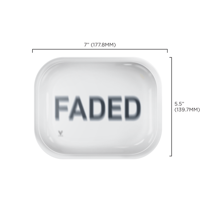 Faded Metal Rollin' Tray