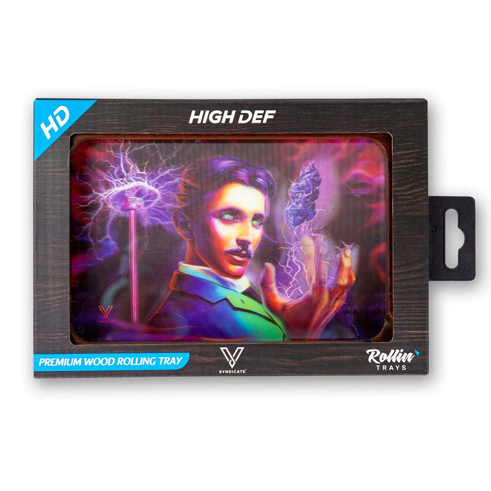 High Voltage 3D High Def Wood Rollin' Tray