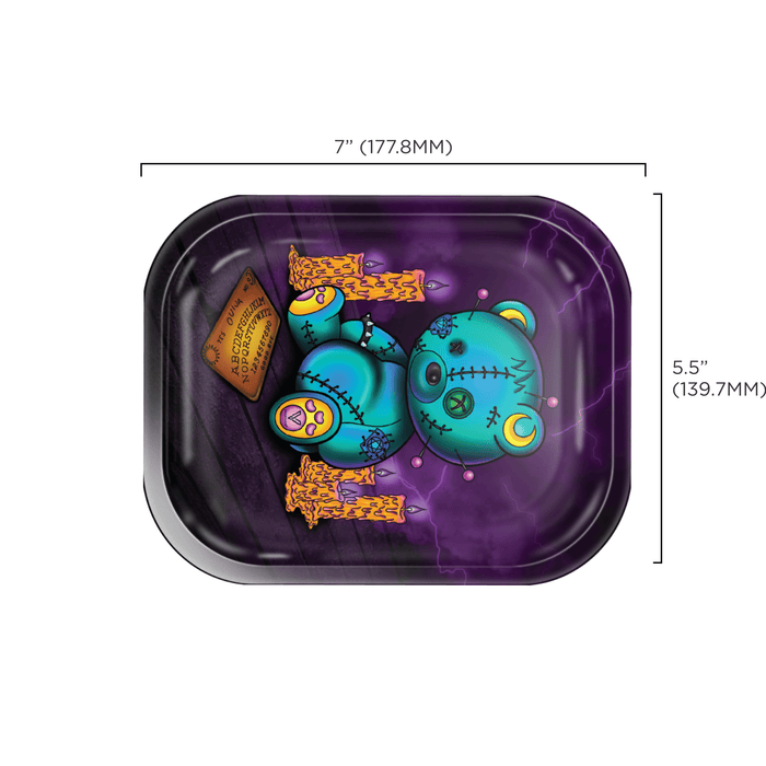 Ouija Bear Metal Rollin' Tray