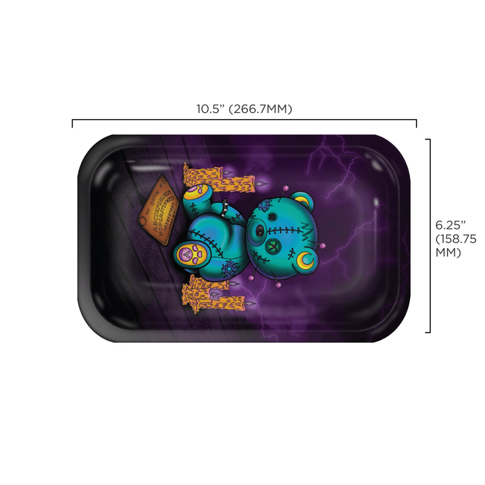 Ouija Bear Metal Rollin' Tray