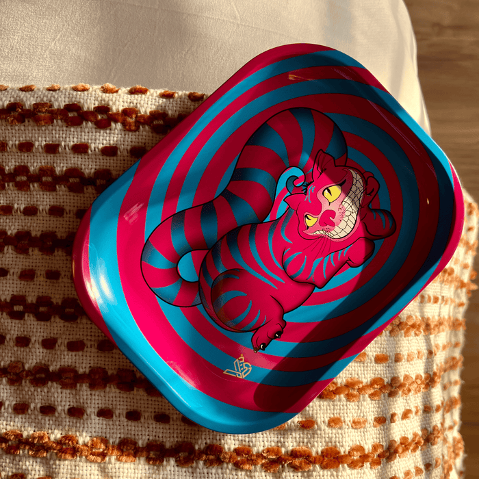 Alice Mushroom Metal Rollin' Tray