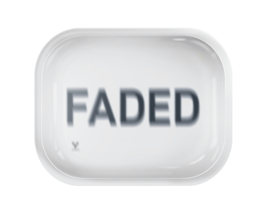 Faded Metal Rollin' Tray