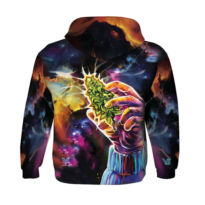 T=HC2 Einstein Black Hole 360° Print Hoodie
