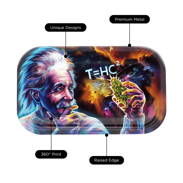 T=HC2 Einstein Black Hole Metal Rollin' Tray