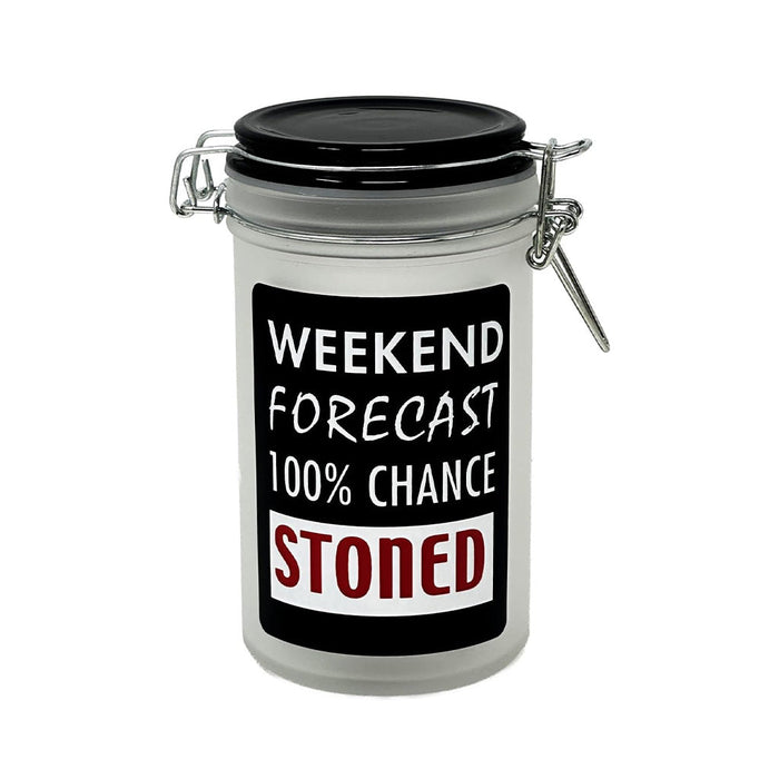 WEEKEND FORECAST STORAGE JAR