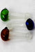 Sandblasted Picture  glass hand pipes - bongoutlet.com