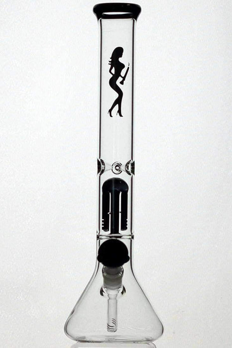 18" volcano single 6 arms glass water bong - Bong Outlet.Com