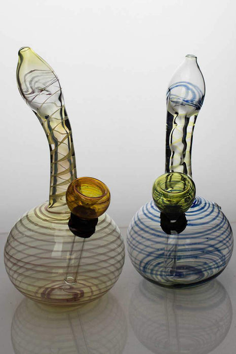 6 inches changing color glass water bong - Bong Outlet.Com