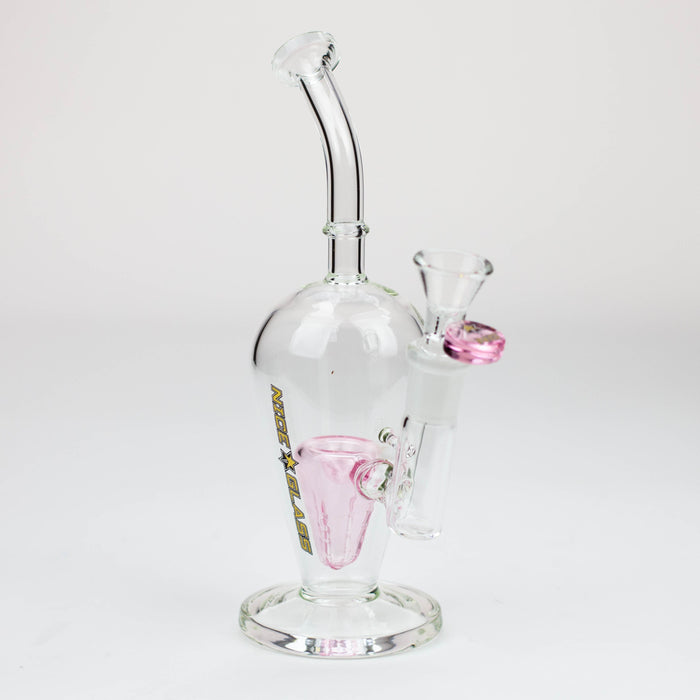 NG-8 inch Cone Perc Reverse Triangle Bubbler [N8007]