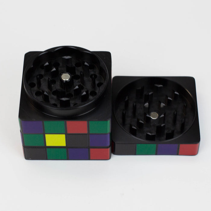 Infyniti Aluminium 50 x50 mm color cube 4 parts Grinder