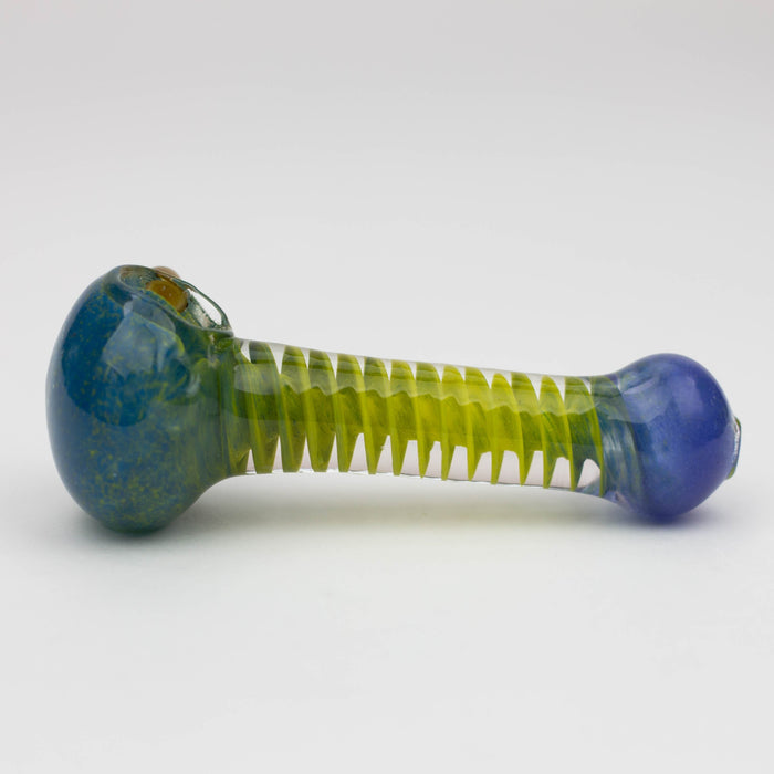 4.5" soft glass hand pipe [AP5085]