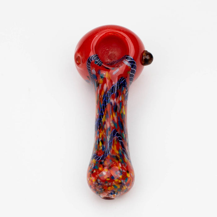 4.5" soft glass hand pipe [AP5221]