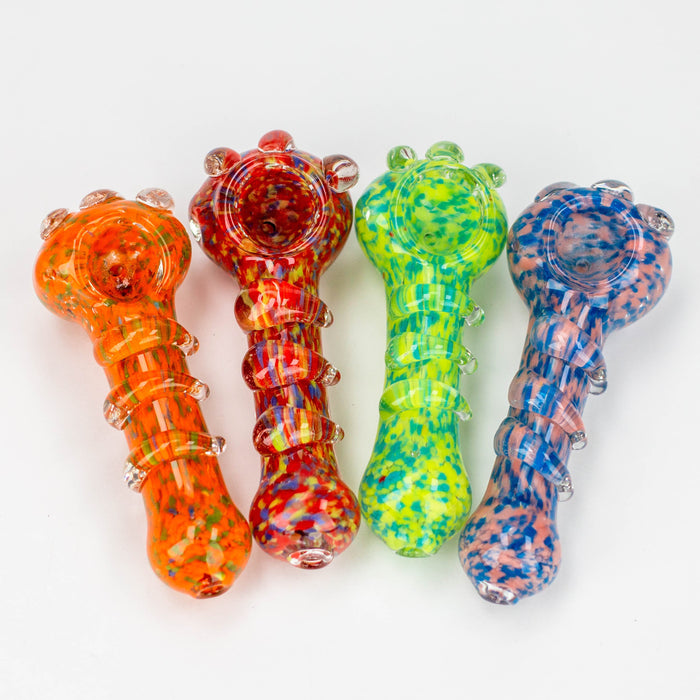 4.5" softglass hand pipe Pack of 2 [9679]