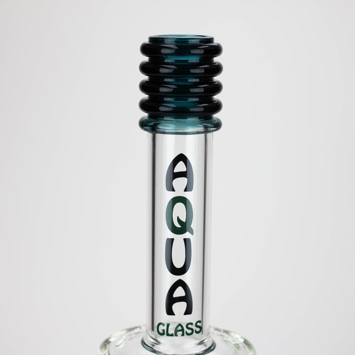 17" AQUA Glass 2-in-1 Mine diffuser glass bong [AQUA120]