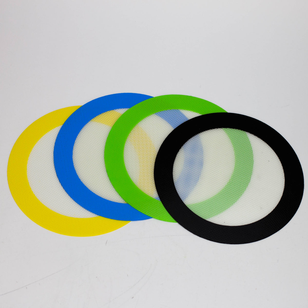 Non-Stick Silicone Dab Mats -Round — Bong Outlet.Com