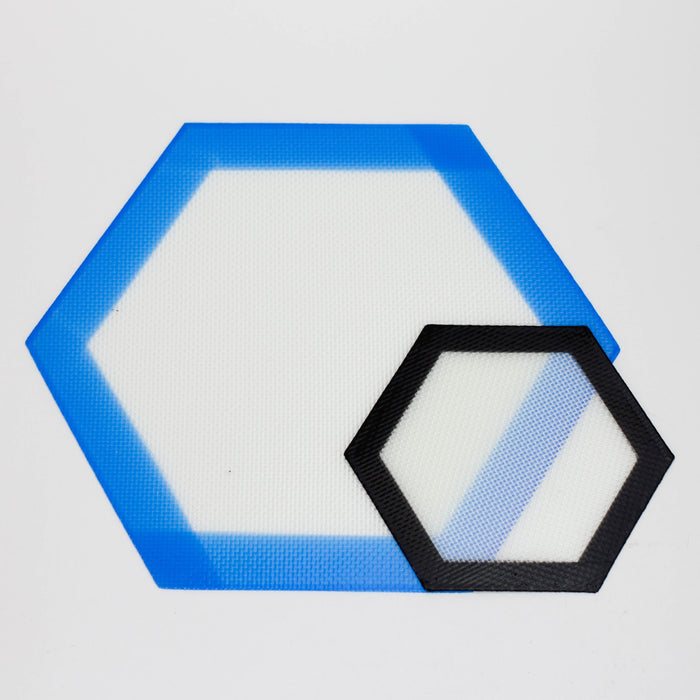 Non-Stick Silicone Dab Mats -Hexagon