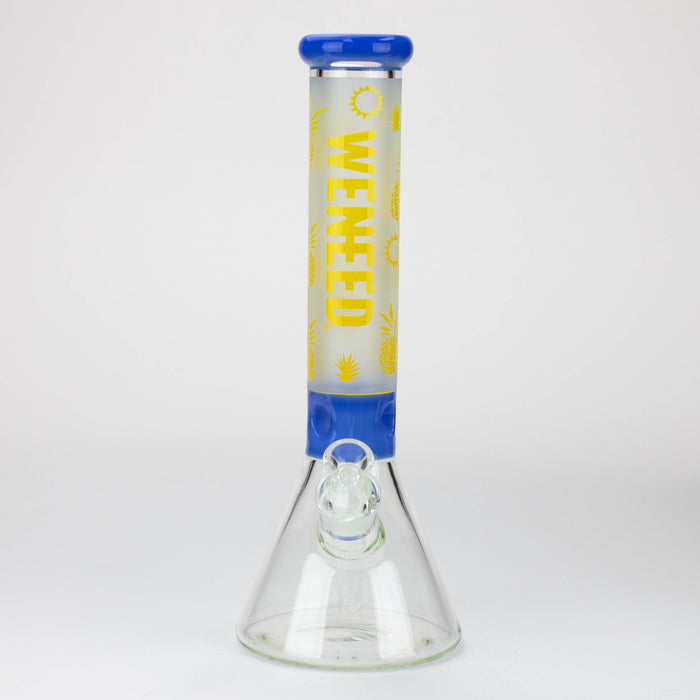 WENEED®-14" Weneed Frosted Pineapple 7mm Glass Bong
