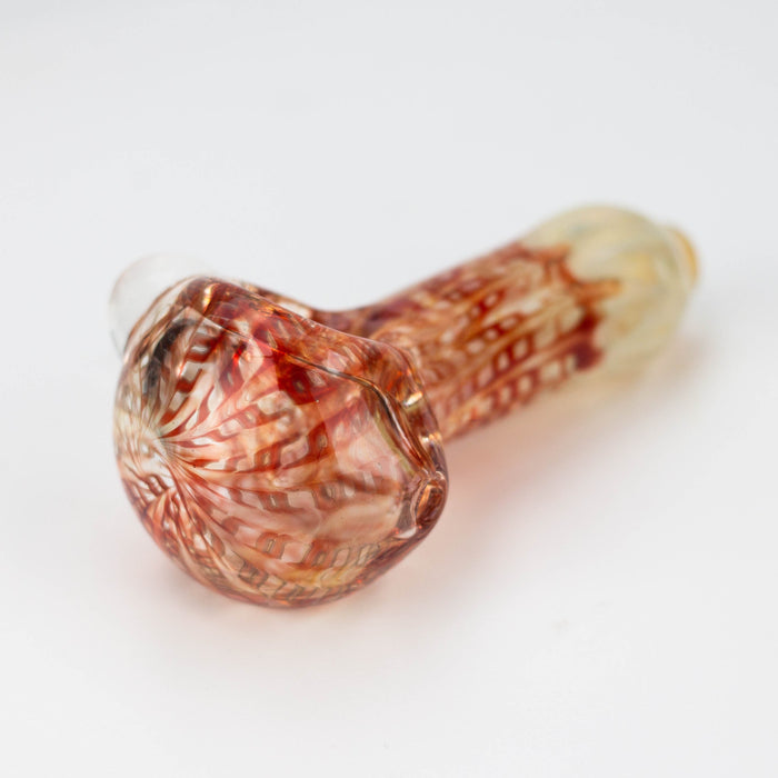 4 inch Gold Fumed Hand Pipe [GXY022]