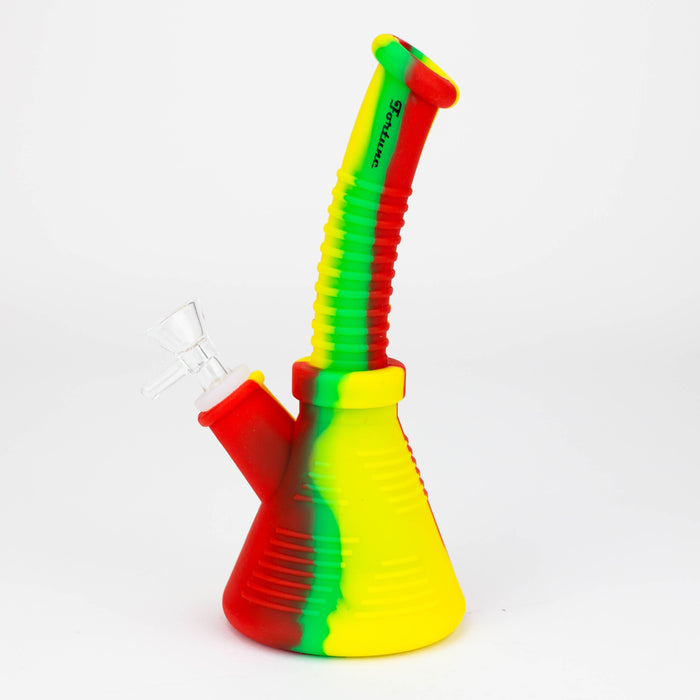 8" silicone detachable water bong - Assorted