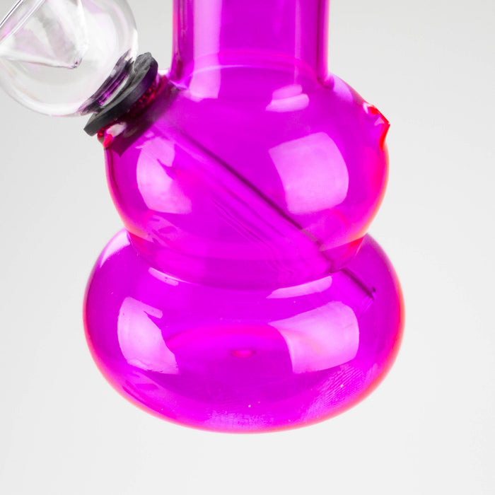 5" Assorted mini beaker glass water bong [PGWP-144]