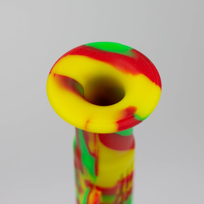 11" Multi-color bazooka silicone detachable water bong-Assorted