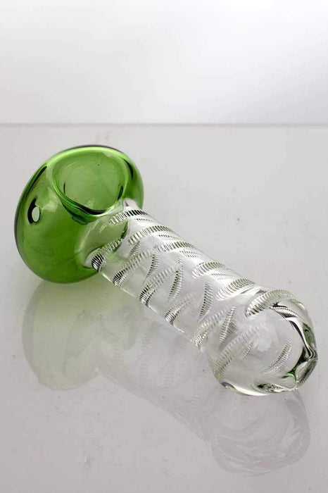 Soft Glass ISP363 Hand Pipe - bongoutlet.com