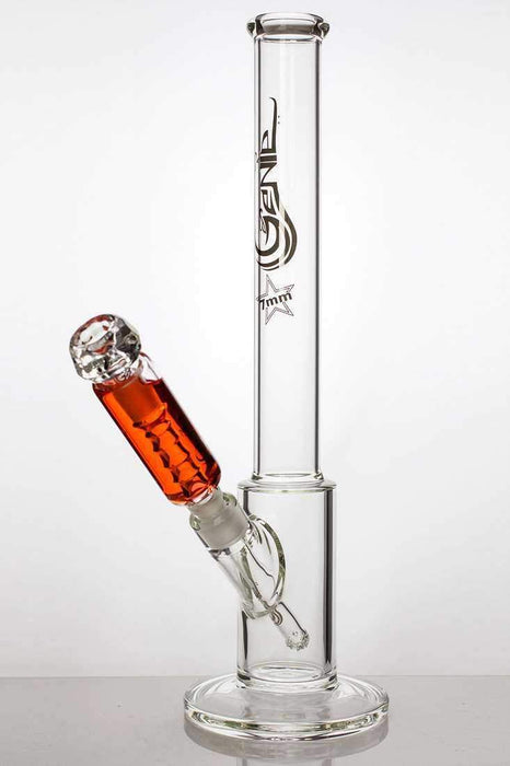 17 inches GENIE thick glass bong with liquid cooling freezer - Bong Outlet.Com