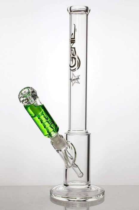 17 inches GENIE thick glass bong with liquid cooling freezer - Bong Outlet.Com