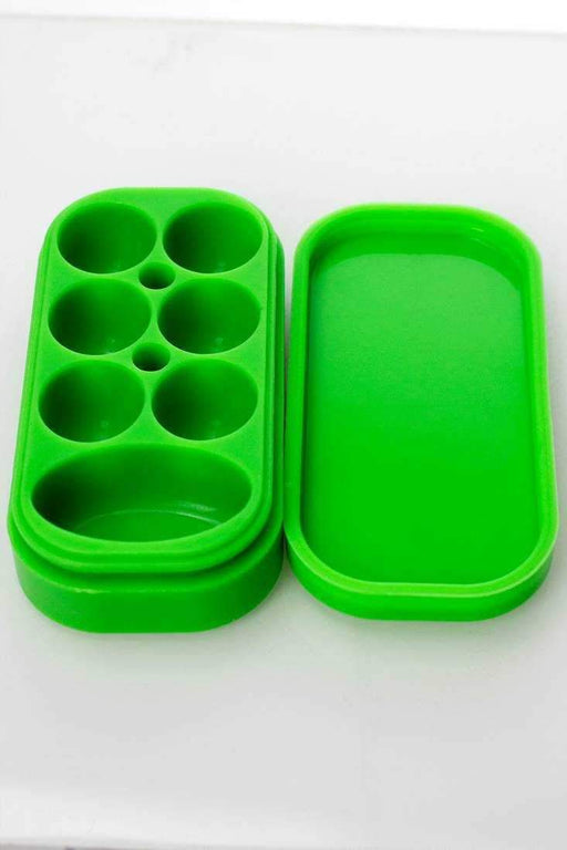 Brick Multi compartment Silicone Concentrate Container - Bong Outlet.Com