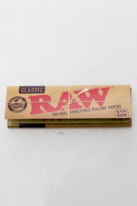 RAW Natural Unrefined Rolling Paper-2 Packs