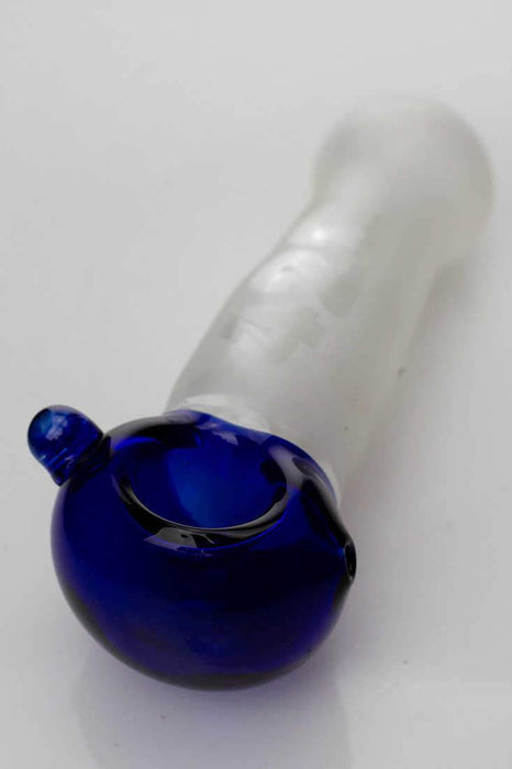 Sand blasted 420 hand pipe - bongoutlet.com