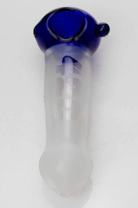 Sand blasted 420 hand pipe - bongoutlet.com