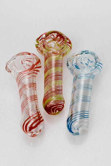 Soft glass 2784 hand pipe - bongoutlet.com