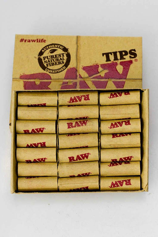 Raw Rolling paper pre-rolled filter tips - bongoutlet.com