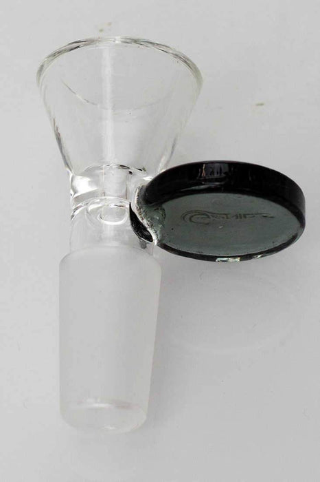 Glass bowl with round handle - Bong Outlet.Com