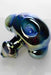 Metallic color Monkey glass pipe - bongoutlet.com