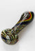 Heavy dichronic 2957 Glass Spoon Pipe - bongoutlet.com