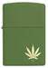 Zippo 29588 Leaf Design Laser - bongoutlet.com