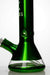 18" spark 7 mm metallic classic beaker bong - bongoutlet.com