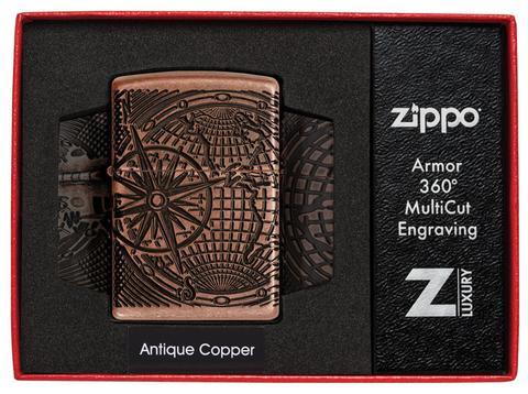 Zippo 29853 World Map Design