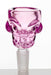 Skull shape glass large bowl - bongoutlet.com