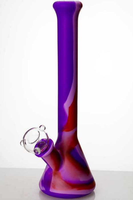 12" silicone tube water bong - bongoutlet.com