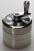 4 parts aluminium herb grinder with handle - Bong Outlet.Com