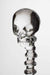 Skull Shape Glass Dabber - bongoutlet.com