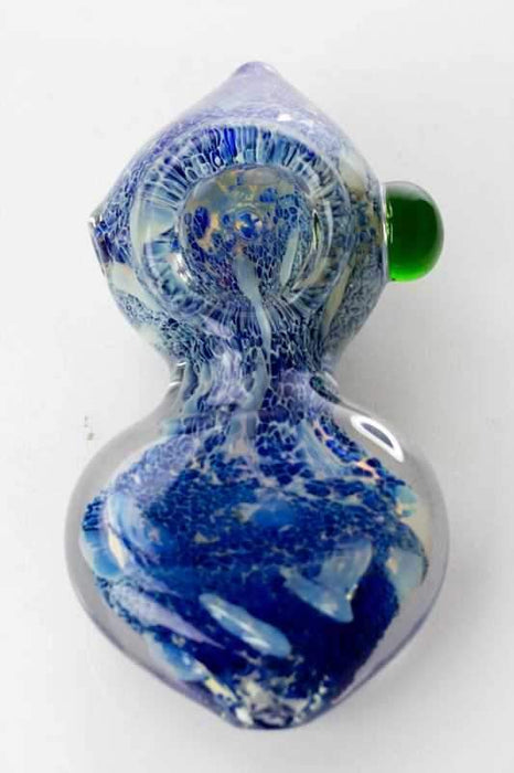 Cone head shape heavy glass hand pipe - Bong Outlet.Com