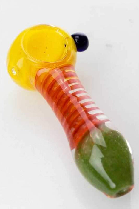 3.5" soft glass 3481 hand pipe - Bong Outlet.Com