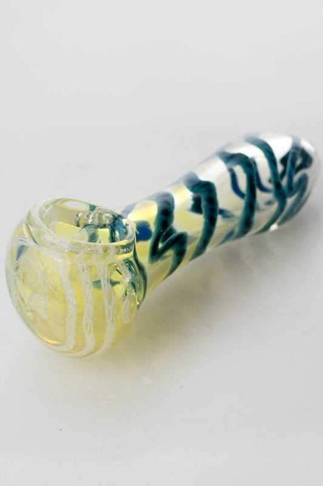 3.5" soft glass 3488 hand pipe - Bong Outlet.Com