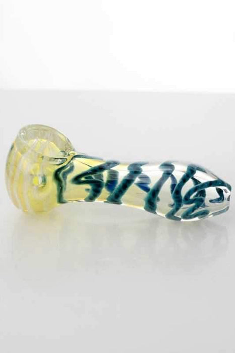 3.5" soft glass 3488 hand pipe - Bong Outlet.Com