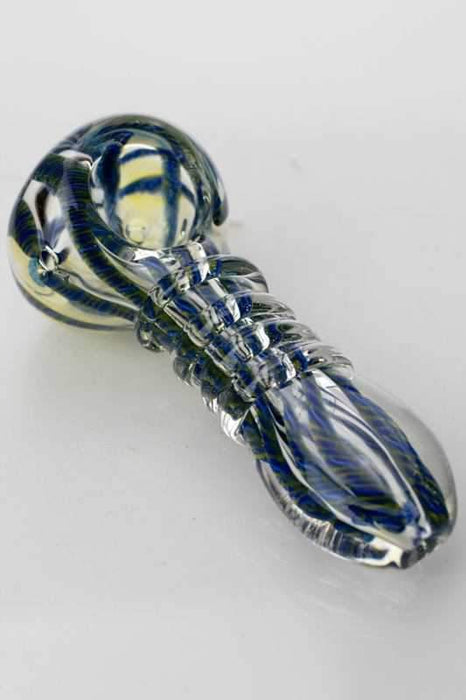 3.5" soft glass 3489 hand pipe - Bong Outlet.Com