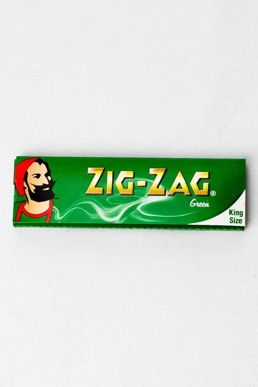 ZIG-ZAG green rolling paper box - bongoutlet.com